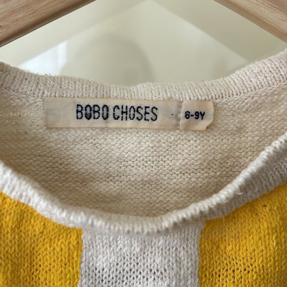BOBO Choses Art College knitting top, artist collection, never worn, wood button - Picture 3 of 5